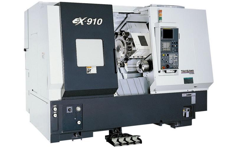 Токарный станок с ЧПУ с Y-осью и противошпинделем Takisawa EX-910 Токарный станок с ЧПУ с Y-осью и противошпинделем