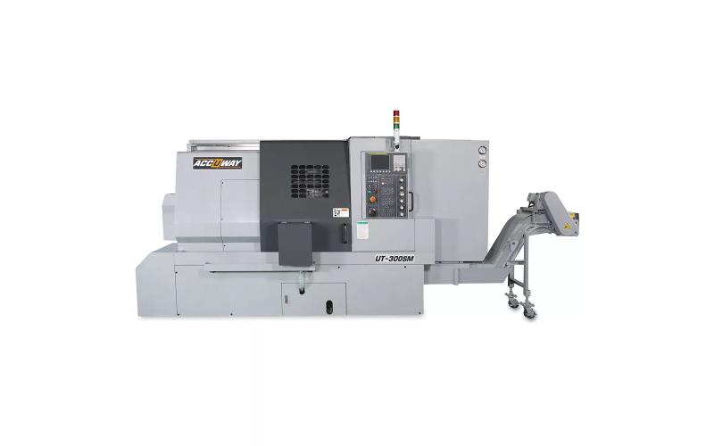 Токарный станок с ЧПУ с противошпинделем ACCUWAY UT-300S Токарный станок с ЧПУ с противошпинделем