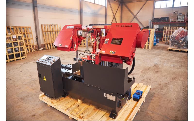 Автоматический ленточнопильный станок колонного типа ProTech BS-4036HA Автоматический ленточнопильный станок колонного типа