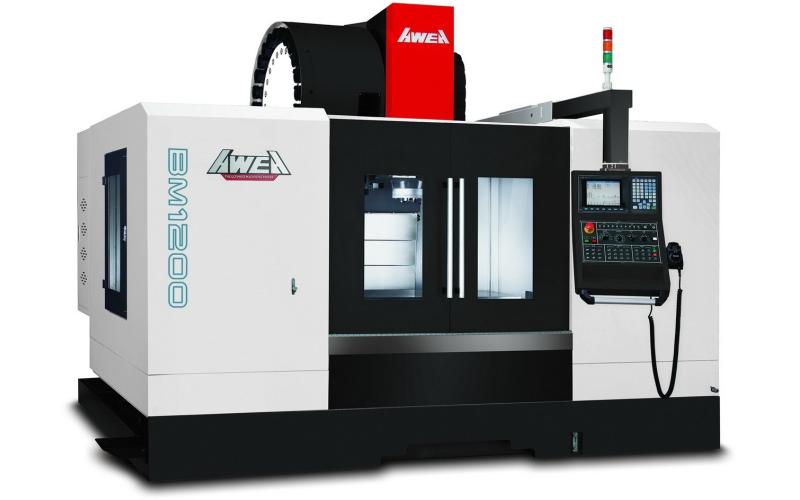 Вертикально-фрезерный обрабатывающий центр с ЧПУ AWEA BM-1200 Вертикально-фрезерный обрабатывающий центр с ЧПУ