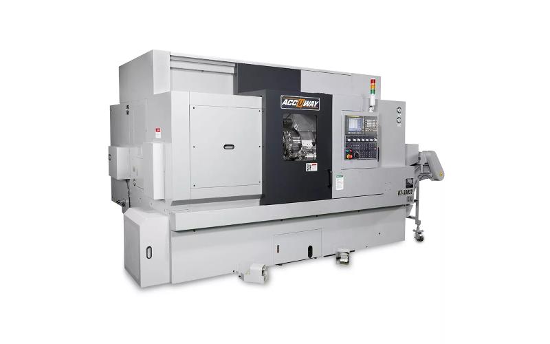 Токарный станок с ЧПУ с Y-осью и противошпинделем ACCUWAY UT-300SY Токарный станок с ЧПУ с Y-осью и противошпинделем