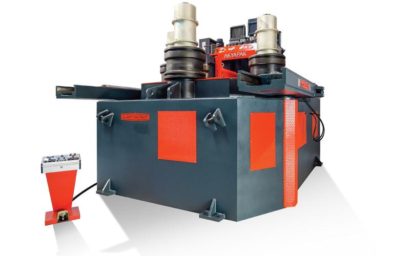 3-валковый гидравлический профилегибочный станок AKYAPAK APK 550 3-валковый гидравлический профилегибочный станок