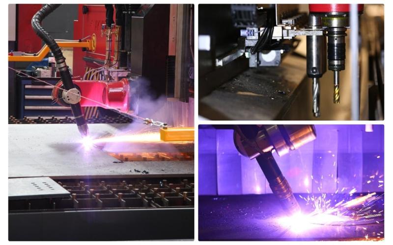 AKYAPAK APLG 3000/10000 Комбинированный раскройно-сверлильный станок 