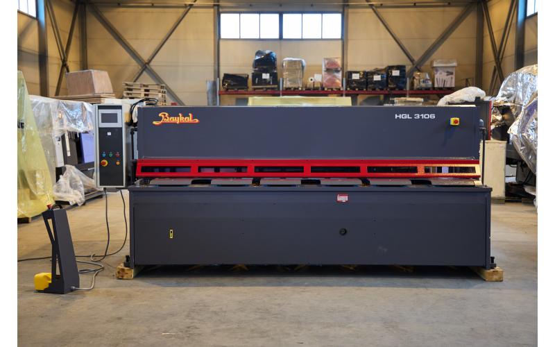 Гидравлическая гильотина c ЧПУ Baykal HGL 3100×6 Гидравлическая гильотина c ЧПУ