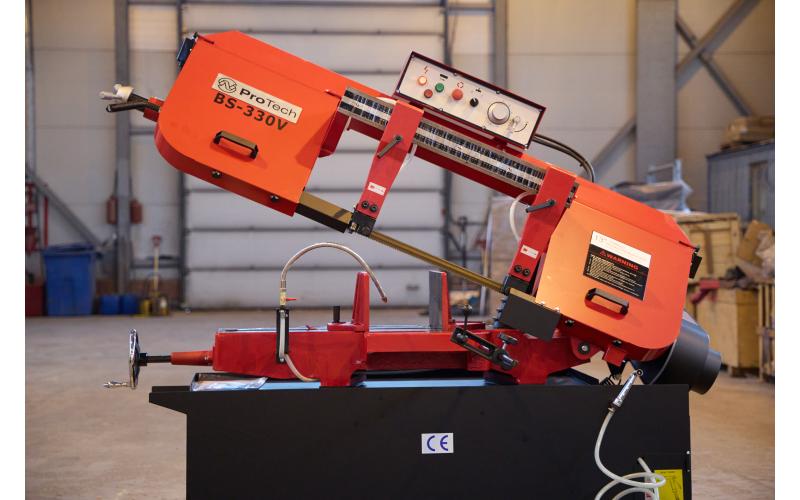 Ручной ленточнопильный станок ProTech BS-330V Ручной ленточнопильный станок