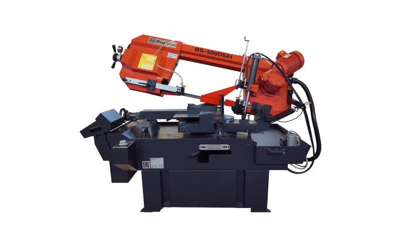 Полуавтоматический ленточнопильный станок маятникового типа ProTech BS-500DSA1 Полуавтоматический ленточнопильный станок маятникового типа