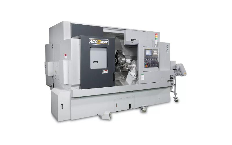 Токарный станок с ЧПУ с Y-осью и противошпинделем ACCUWAY UT-300SY Токарный станок с ЧПУ с Y-осью и противошпинделем