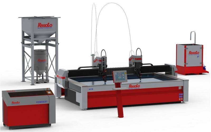 Установка гидроабразивной резки с ЧПУ Resato ACM3015 Установка гидроабразивной резки с ЧПУ