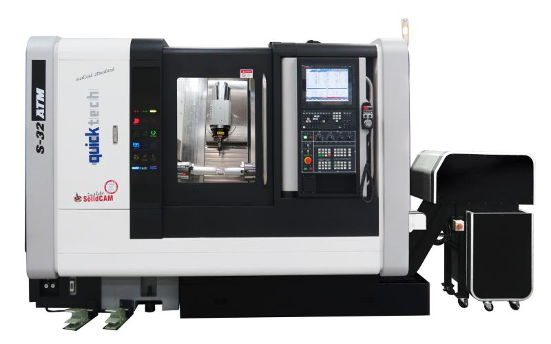 Токарно-фрезерный обрабатывающий центр Quick-TECH S-42 Токарно-фрезерный обрабатывающий центр