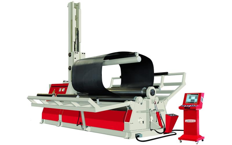 Гидравлические 4-валковые вальцы AKYAPAK AHS 30/10 Гидравлические 4-валковые вальцы