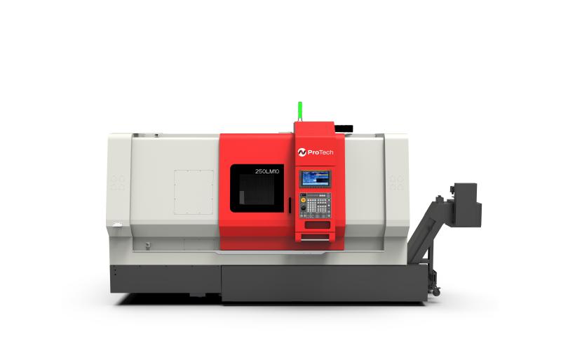 Токарный станок с ЧПУ с приводным инструментом ProTech 250LM10 Токарный станок с ЧПУ с приводным инструментом