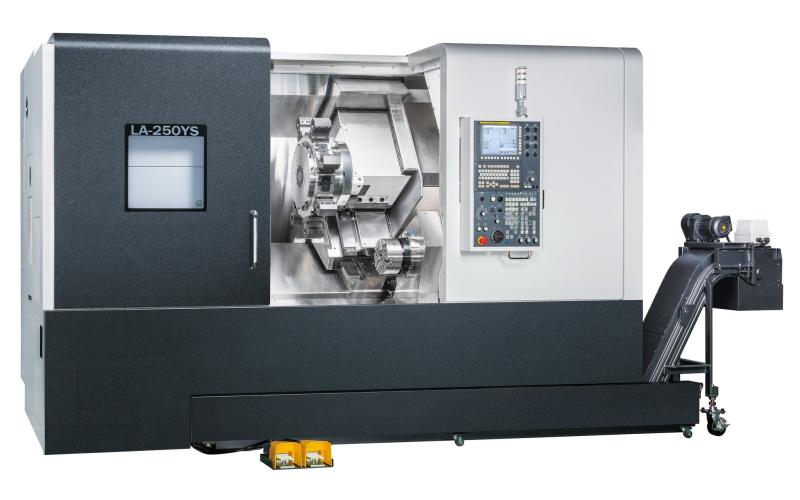 Токарный станок с ЧПУ с Y-осью и противошпинделем Takisawa LA-250YS Токарный станок с ЧПУ с Y-осью и противошпинделем
