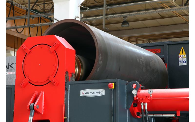 3-валковые гидравлические листогибочные вальцы AKYAPAK AHV 30/240 3-валковые гидравлические листогибочные вальцы