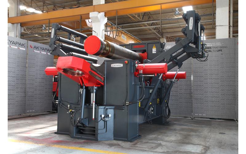 3-валковые гидравлические листогибочные вальцы AKYAPAK AHV 30/240 3-валковые гидравлические листогибочные вальцы