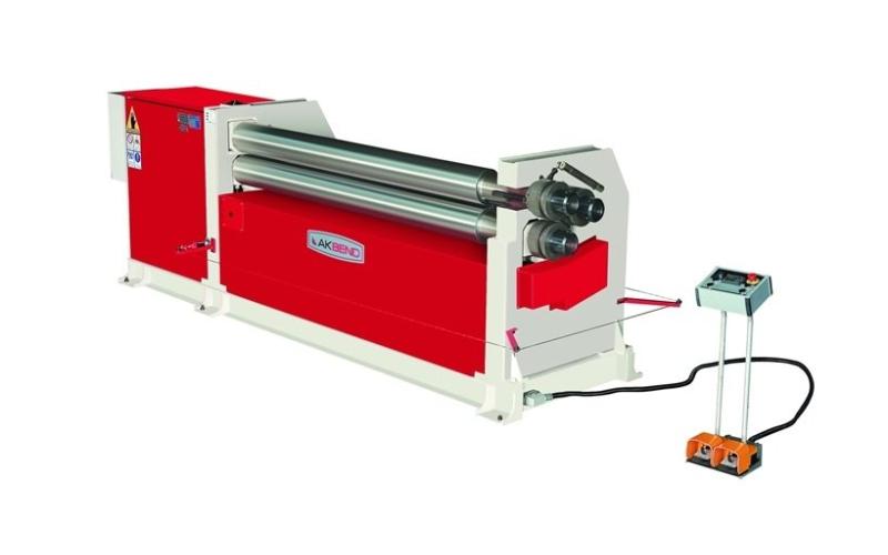 3-валковые ассиметричные листогибочные вальцы AKYAPAK ASM-S 140-25/3 3-валковые ассиметричные листогибочные вальцы