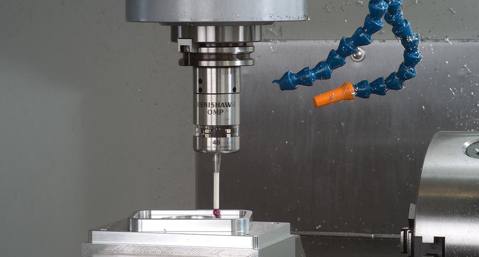 Привязка заготовки на станке