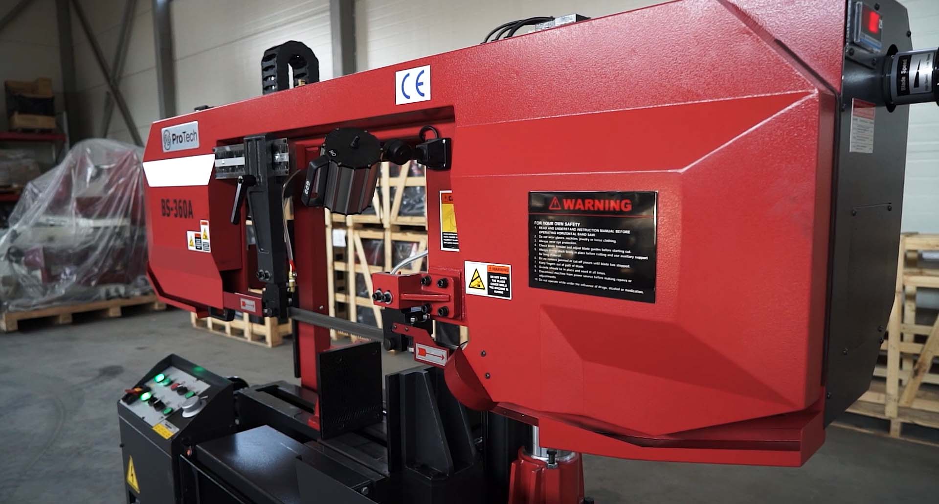 Колонные полуавтоматические станки эффективны для резки практически любых металлов