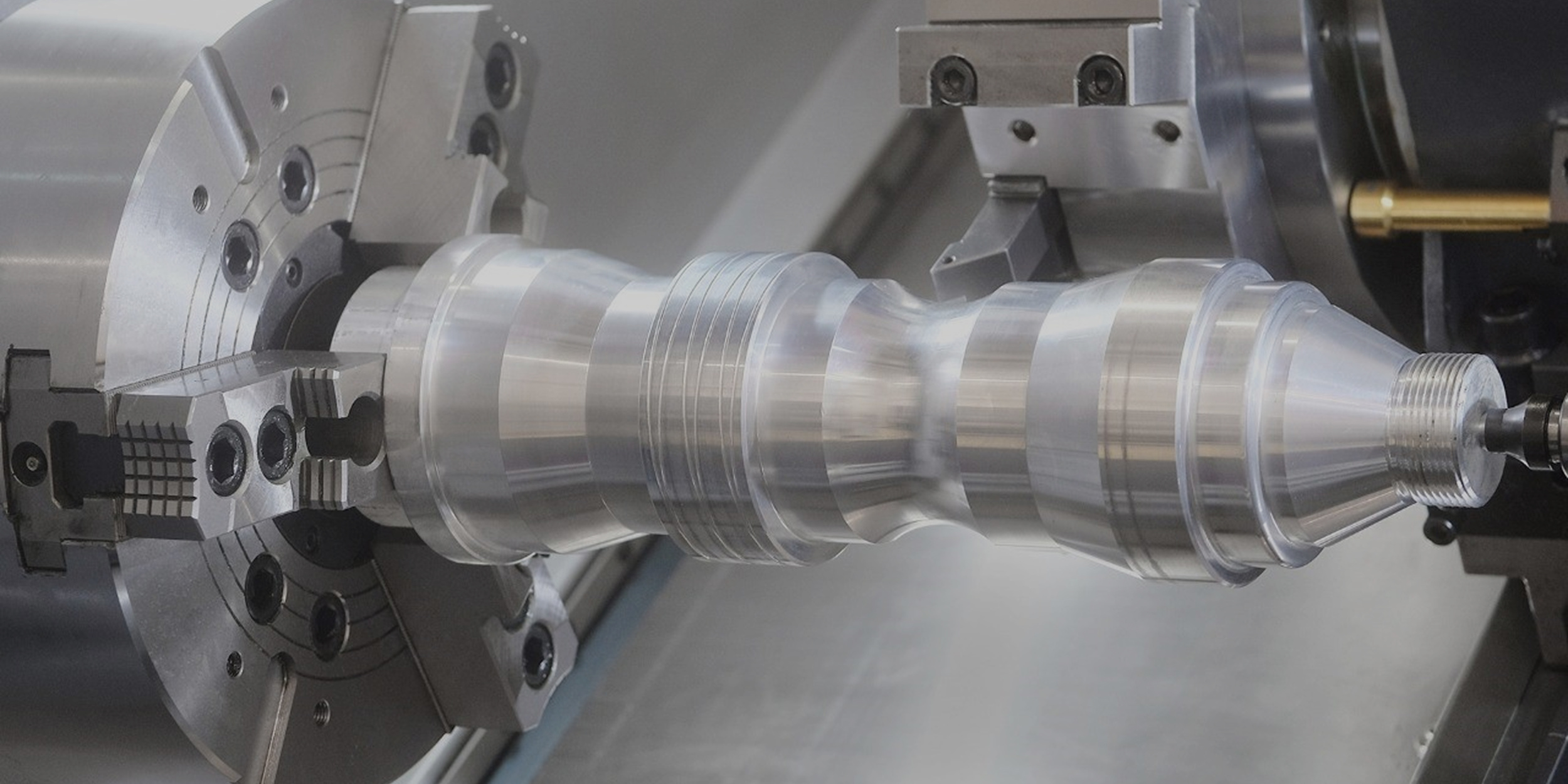 Пример закрепления заготовки с помощью токарного патрона