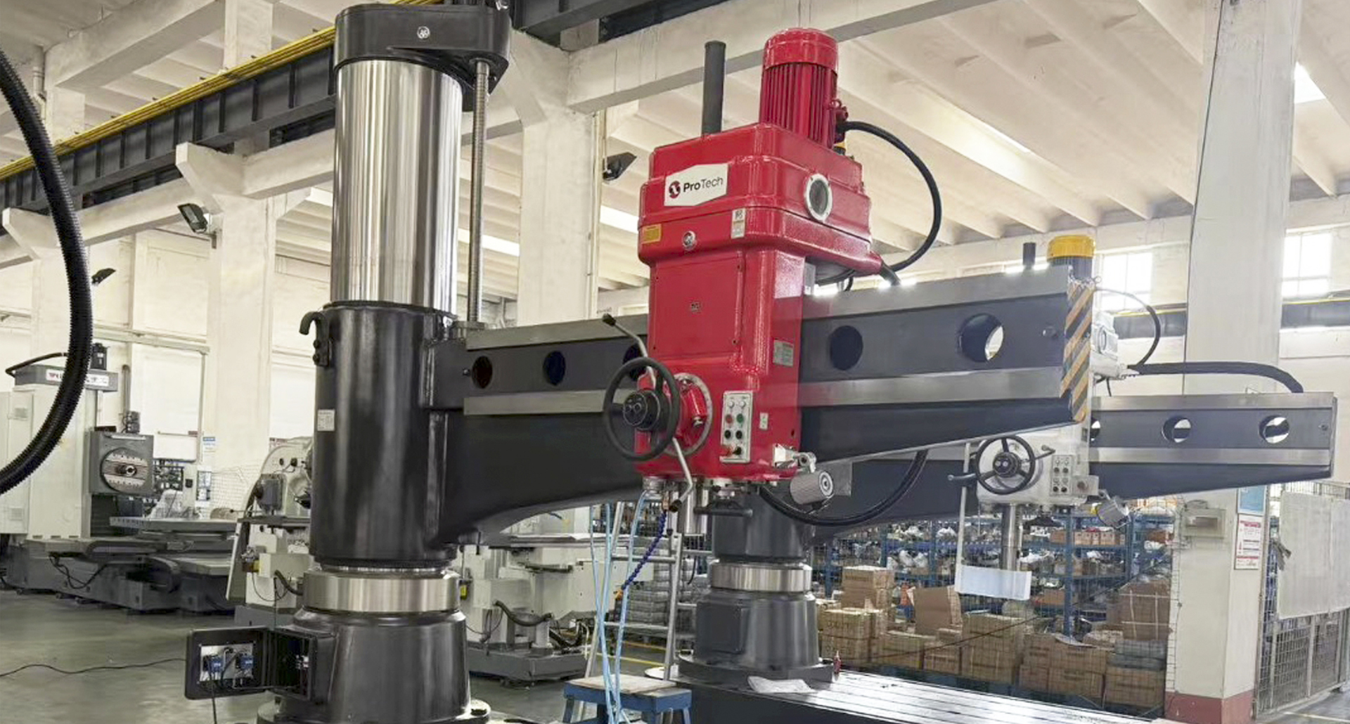 Радиальная балка — главный «герой» конструкции станка