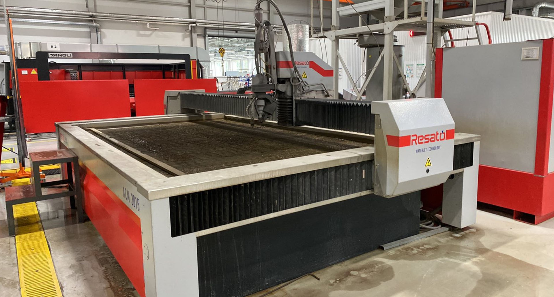 Станок гидроабразиной резки